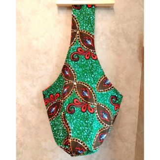 <span style="color: #ff6347; font-style: bold;">【売切】</span><br>009<br>アフリカ布の<br>斜めがけバッグ<br>グリーン