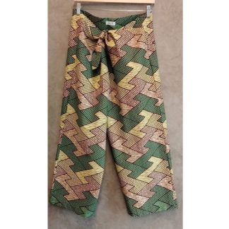 <span style="color: #ff6347; font-style: bold;">【売切】</span><br>027<br>アフリカ布の<br>パンツM<br>earth