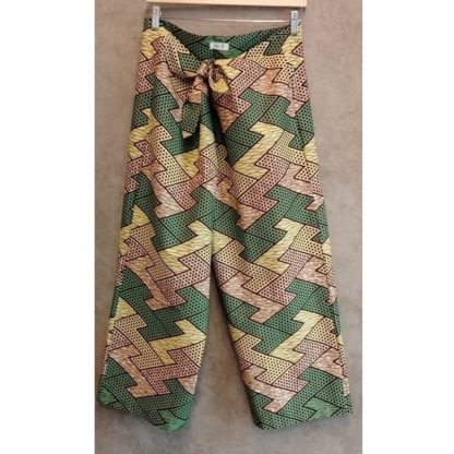 <span style="color: #ff6347; font-style: bold;">【売切】</span><br>027<br>アフリカ布の<br>パンツM<br>earth