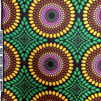 <span style="color: #ff6347; font-style: bold;">【売切】</span><br>126アフリカ布<br>◎オランダ直輸入<br>green