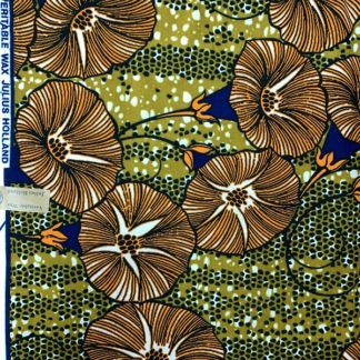 <span style="color: #ff6347; font-style: bold;">【売切】</span><br>013アフリカ布<br>◎オランダ直輸入<br>flower