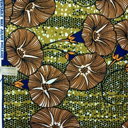 <span style="color: #ff6347; font-style: bold;">【売切】</span><br>013アフリカ布<br>◎オランダ直輸入<br>flower